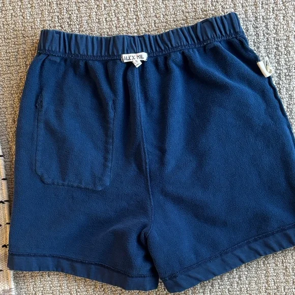 EUC Alex Mill Deep Blue Cotton Women's Shorts - Picture 5 of 5